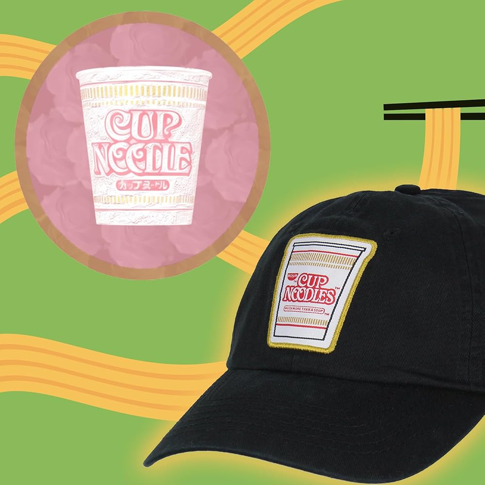 Amazon.com: Bioworld Nissin Cup Noodles Ramen Embroidered