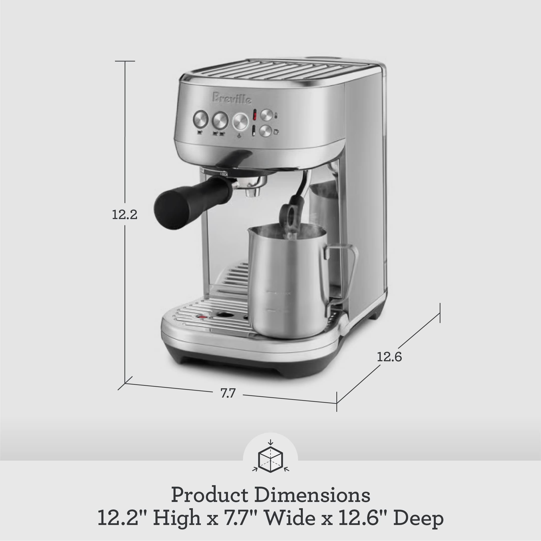 Amazon.com: Breville Bambino Plus Espresso Machine BES500BSS