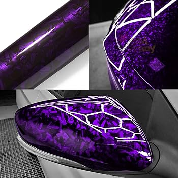 Amazon.co.jp: ASENDIWAY パープルフォージドカーボンファイバー