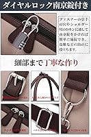 Amazon | ボストンバッグ ダイヤルロック式南京錠 鍵付き 3way 旅行
