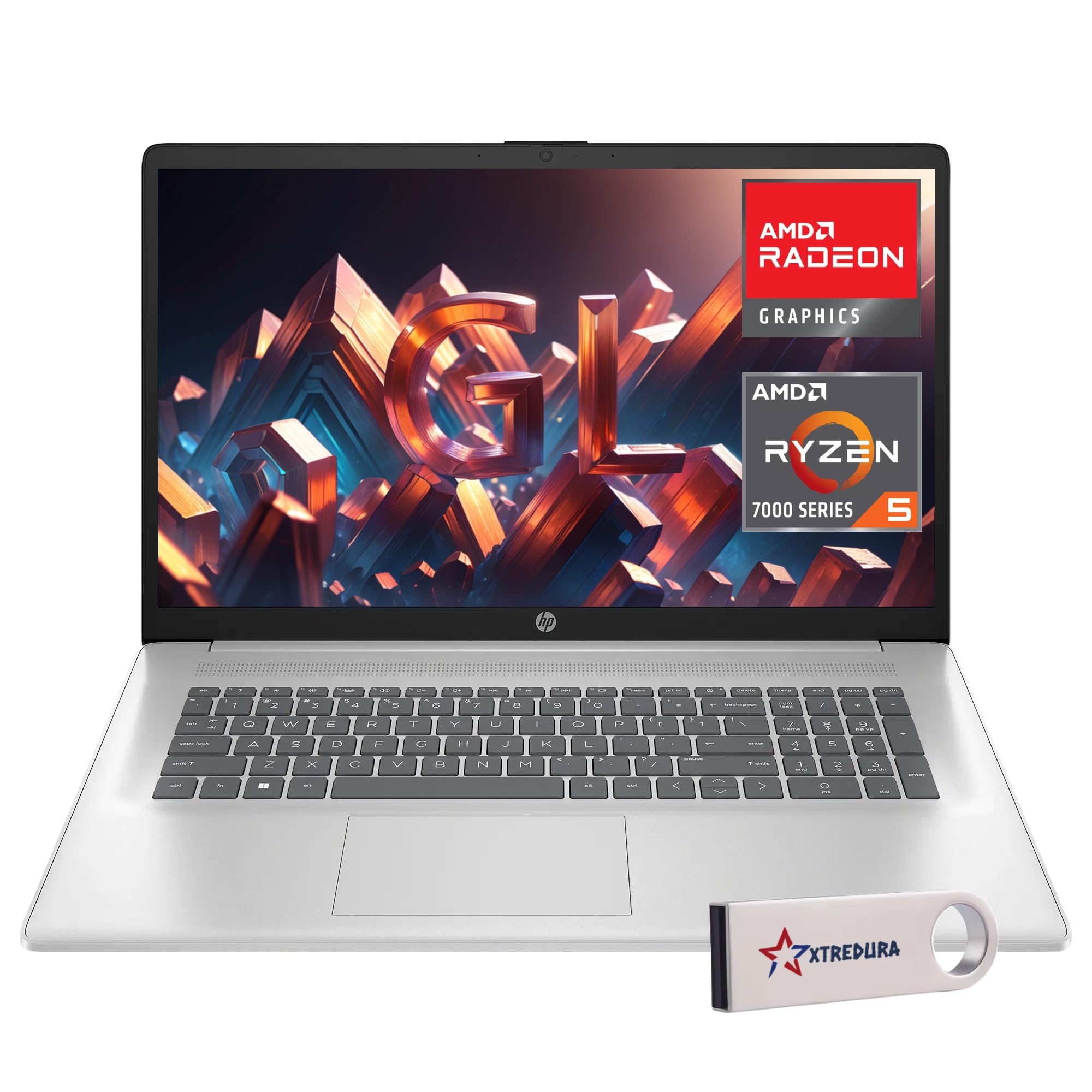 Amazon.com: HP 2025 Business 17 inch FHD Laptop, AMD Ryzen 5 7430U