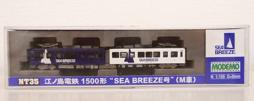 Amazon | Nゲージ NT35 江ノ島電鉄 1500形 SEE BREEZE号 (M車) | 鉄道