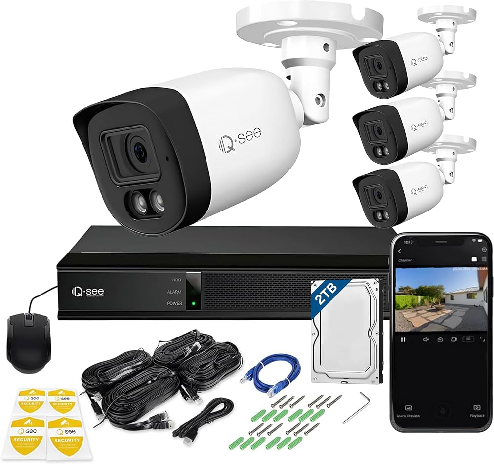 Amazon.co.jp: 日本正規代理店品 Q-see セキュリティカメラ 8ch DVR