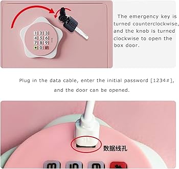 Amazon.co.jp: 鍵付き貯金箱パーソナライズされた貯金箱は男の子と