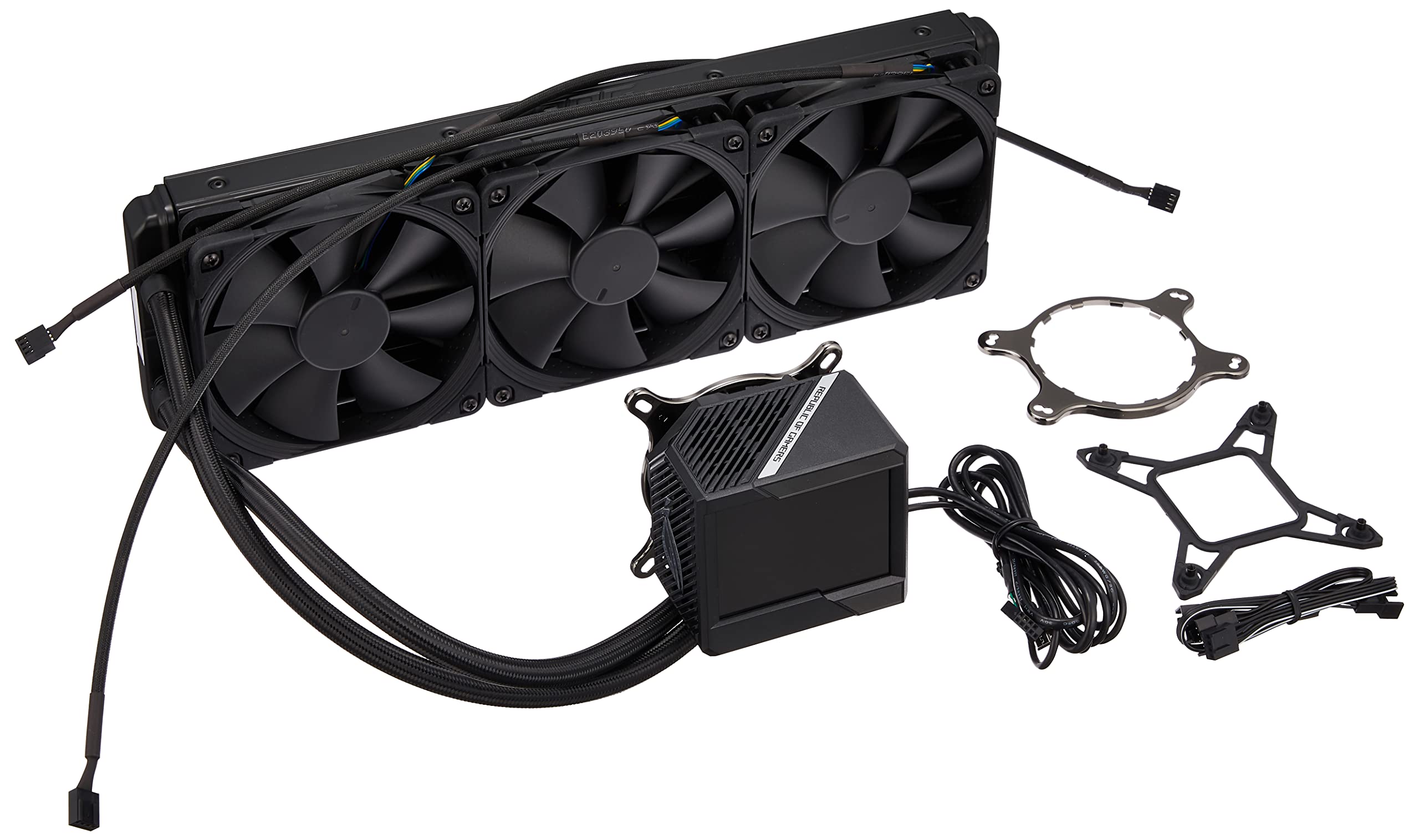 Amazon | ASUSTek ROG RYUJIN II 360 簡易水冷CPUクーラー 360mm