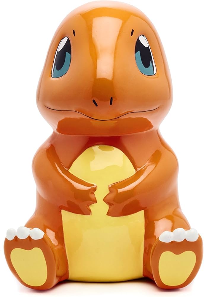 Amazon.co.jp: ポケットモンスター ヒトカゲ 貯金箱 8インチ