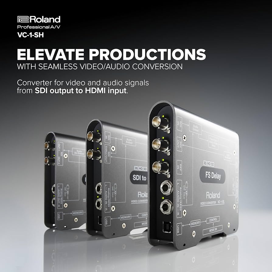 Amazon.co.jp: Roland VC-1-SH SDI - HDMI ビデオコンバーター
