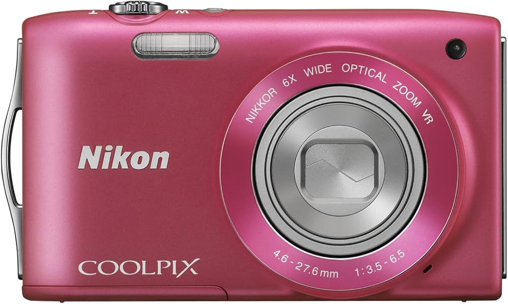 Amazon.co.jp: Nikon COOLPIX Digital Camera S3300 Strawberry Pink