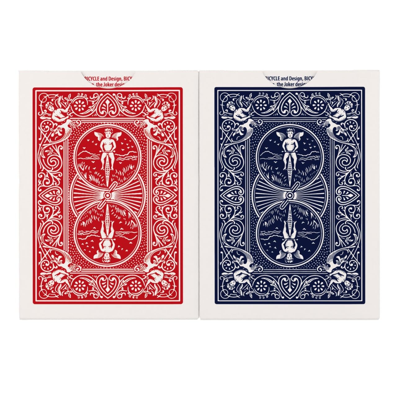 Amazon.co.jp: Bicycle Standard Rider Back Playing Cards, 2 Decks