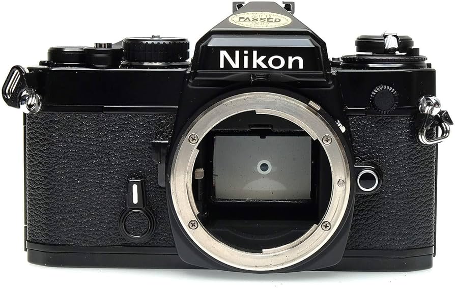 Amazon.com : Black Nikon FE SLR film camera (Renewed) : Electronics