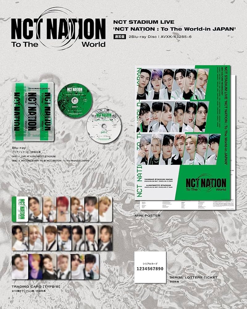Amazon.co.jp: NCT STADIUM LIVE 'NCT NATION : To The World-in JAPAN