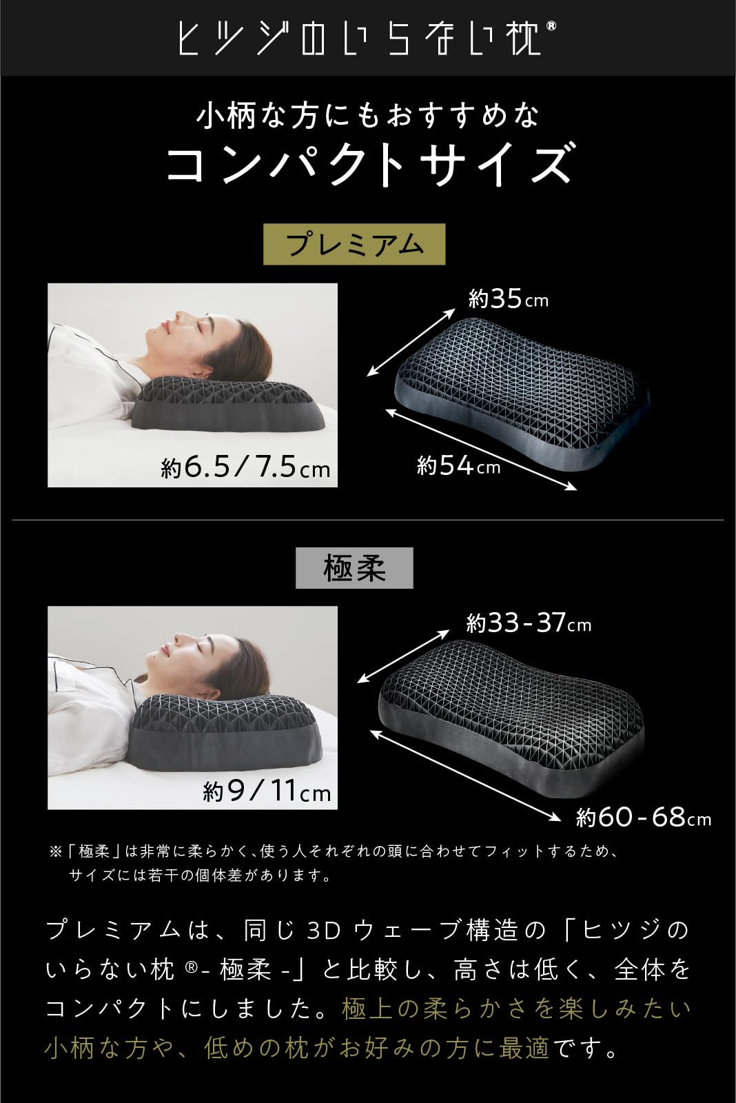 Amazon｜ヒツジのいらない枕 まくら 首が痛くならない 枕高め 横向き寝