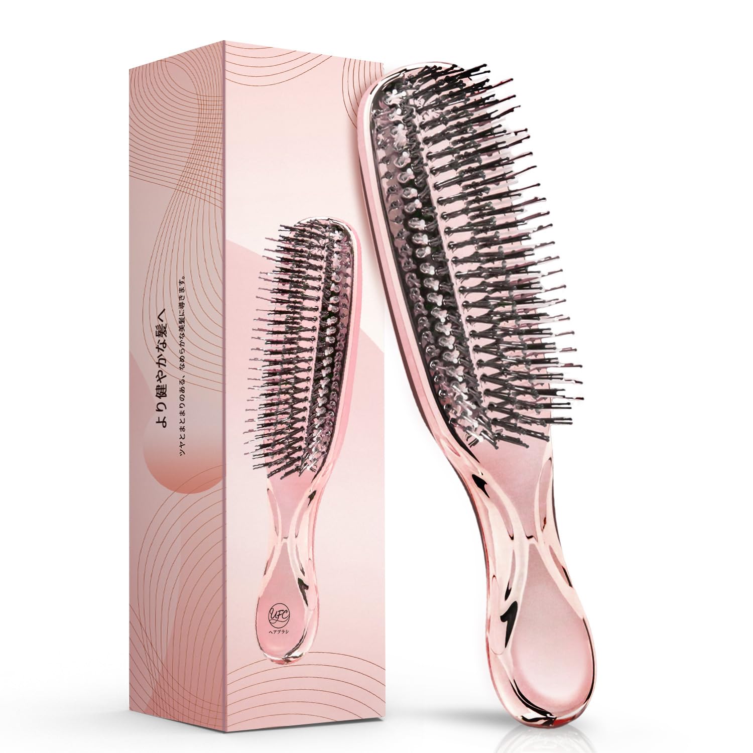 Amazon.co.jp: 【艶めく髪を育む設計】ヘアブラシ レディース くし