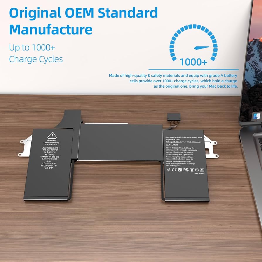 Amazon.com: JGTM A2337 Battery Replacement, A2389 Battery for