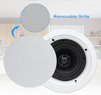 Amazon.co.jp: Herdio 600W ブルートゥース 天井埋め込み型スピーカー