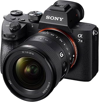 Amazon.com : Sony FE 20mm F1.8 G Full-Frame Large-Aperture Ultra