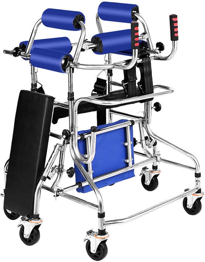 Amazon.co.jp: 障害のある子供のための歩行器ウォーカー、車輪のある