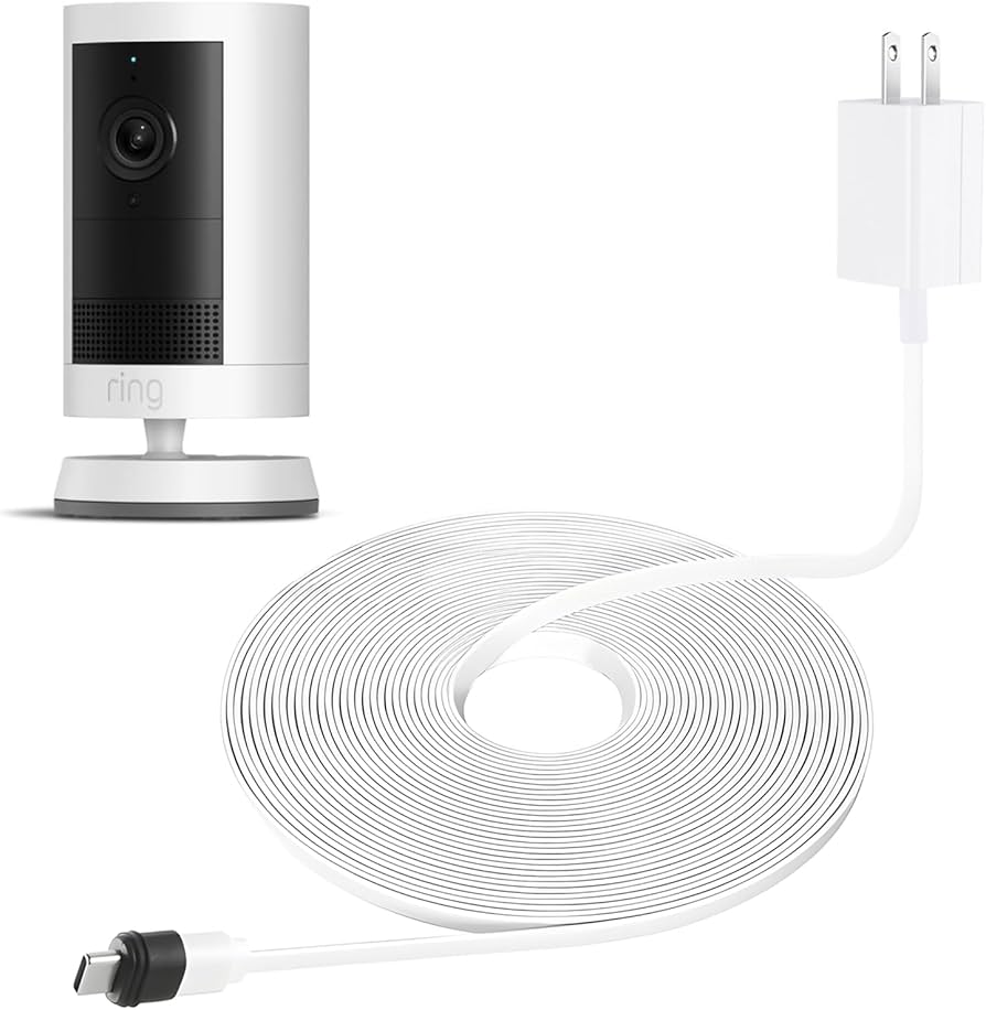 Amazon | 25フィート/7.5m 耐候性充電ケーブル アウトドアカムプラス