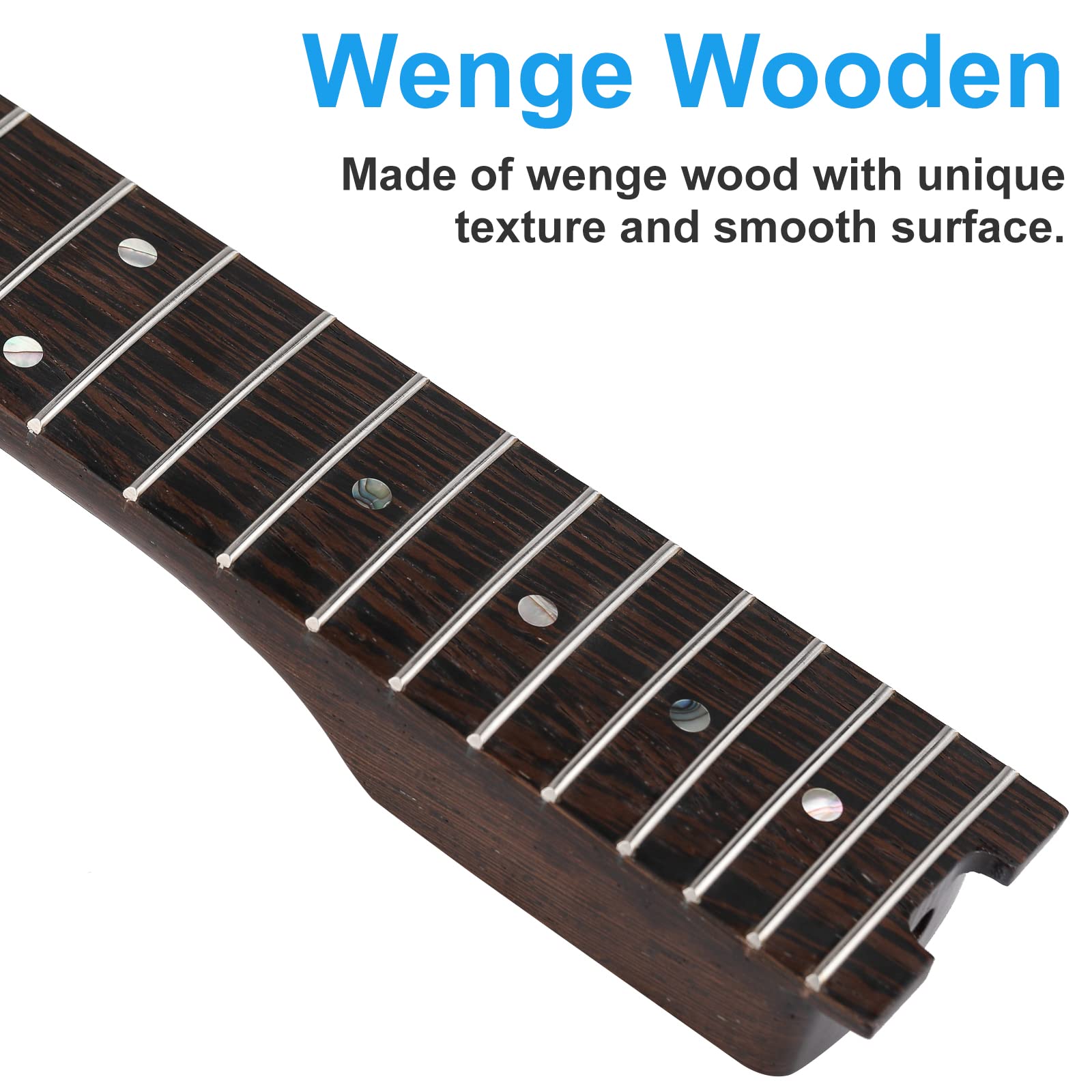 Amazon.com: 22fret Guitar Neck Wenge Neck,Wenge Fretboard Inlaid