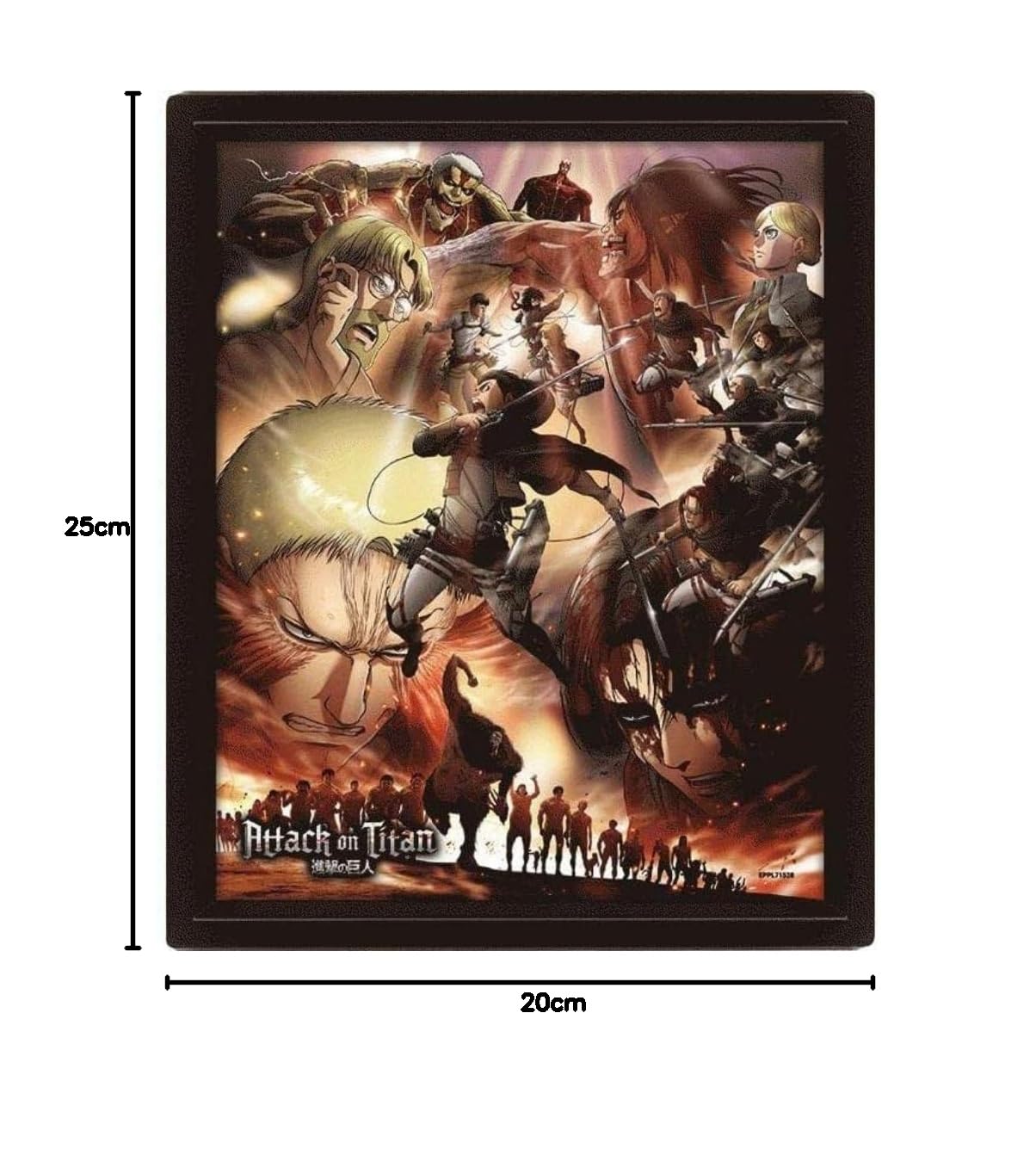 Amazon.co.jp: Pyramid International 進撃の巨人 ポスター (シーズン3