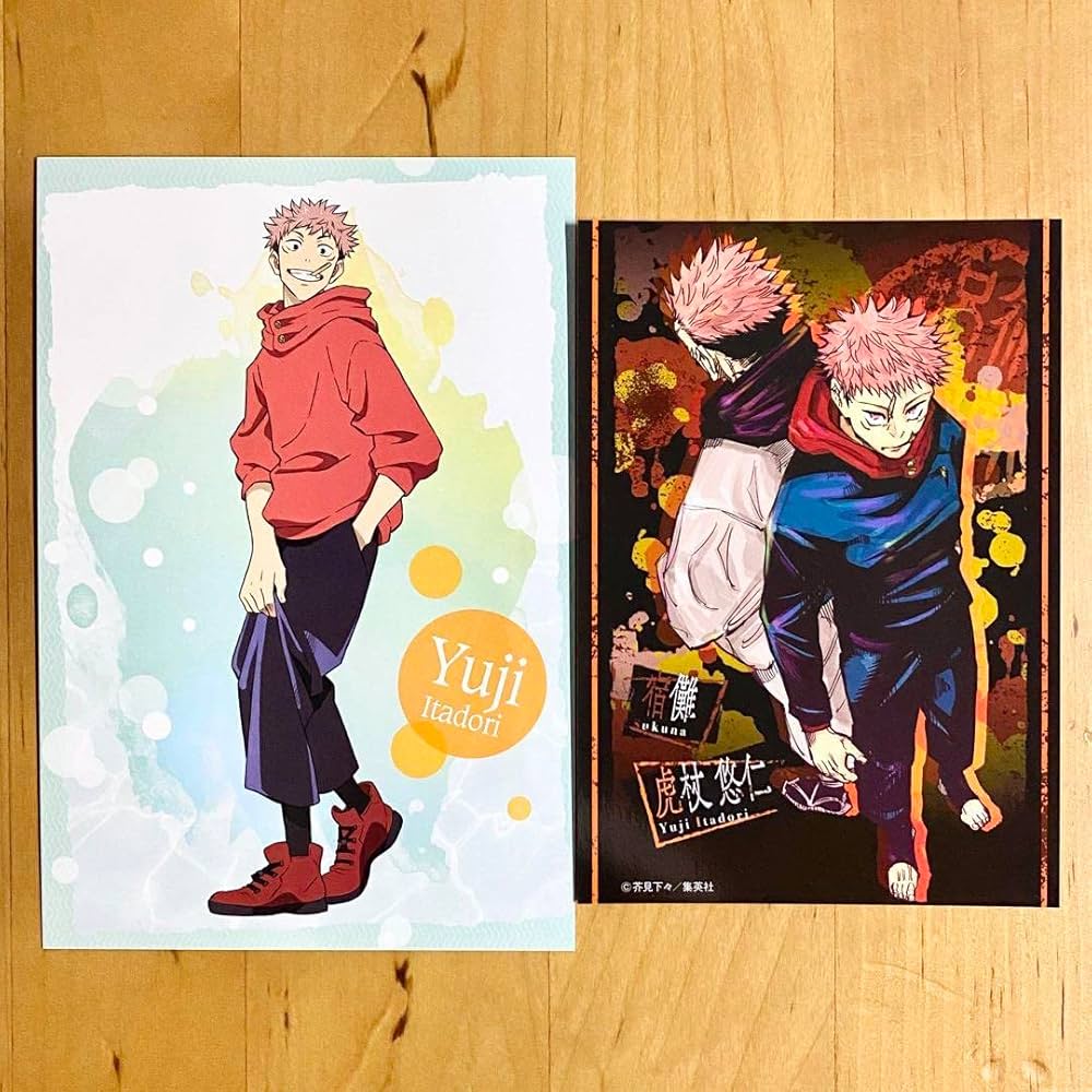 Amazon.co.jp: 呪術廻戦 ポストカード 特典 原作 虎杖悠仁 両面宿儺