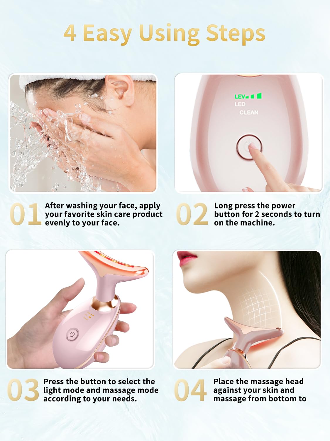 Amazon.com: Facial Beauty Device, Multifunctional Facial Skin Care