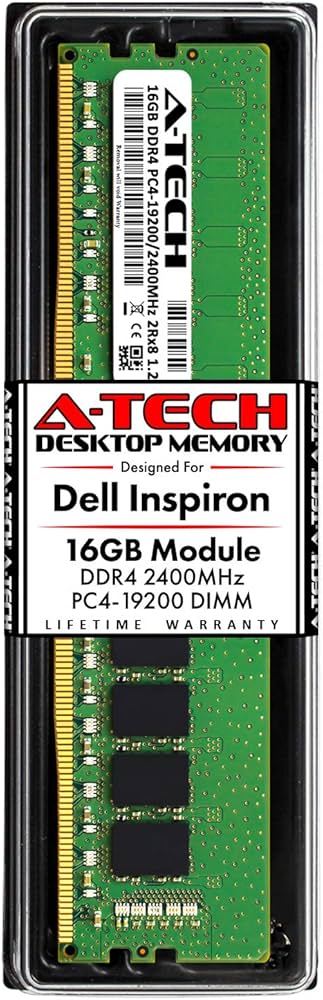 A-Tech 16GB RAM for Dell Inspiron 3268, 3668, 5675, 5676 | DDR4