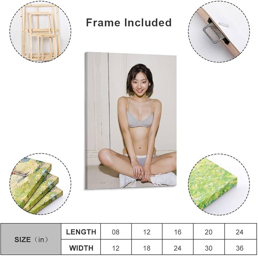 Amazon.co.jp: 武田玲奈 水着 ポスター (45) アートパネル キャンバス