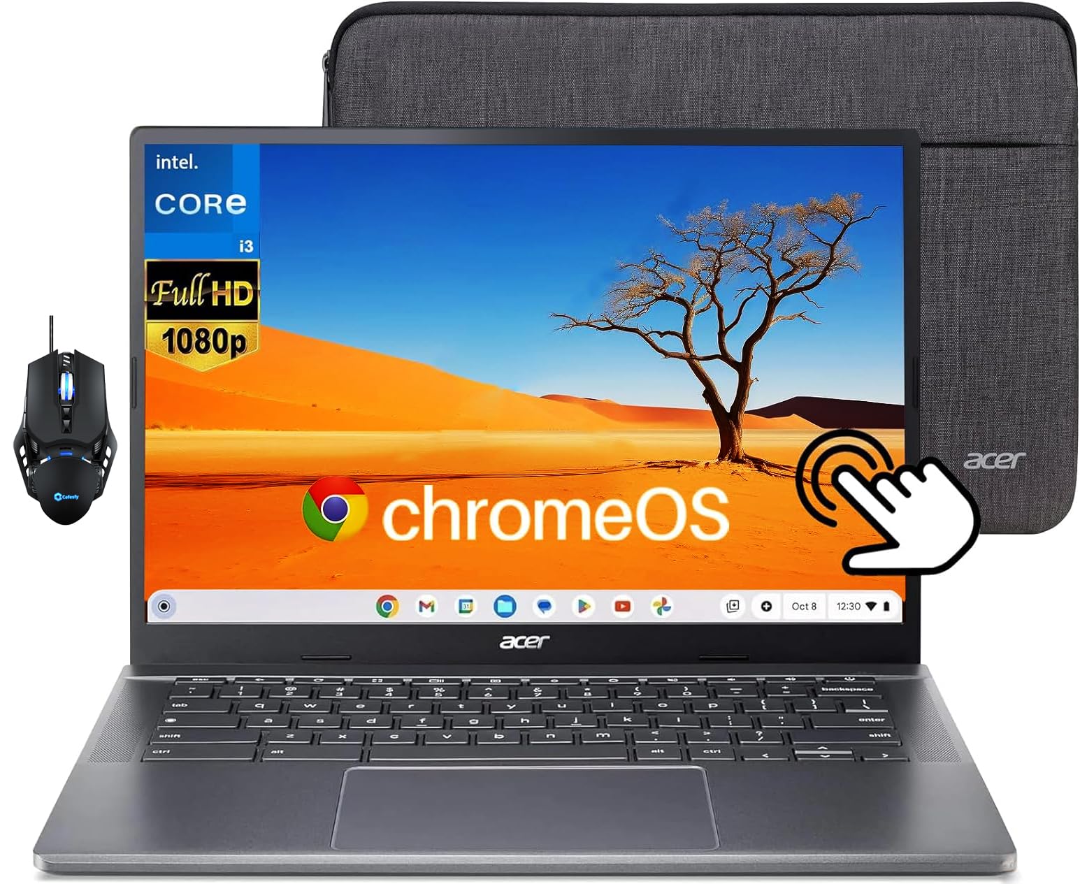 Amazon.com: acer 2024 Chromebook Plus 514 Touchscreen Laptop