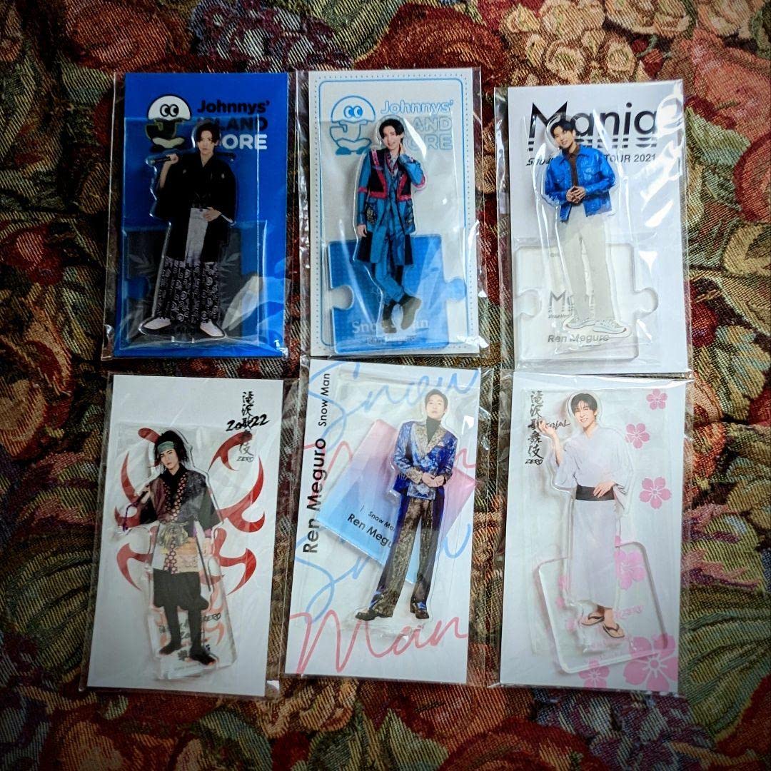 Amazon.co.jp: SnowMan 目黒蓮 アクスタ アクリルスタンド セット