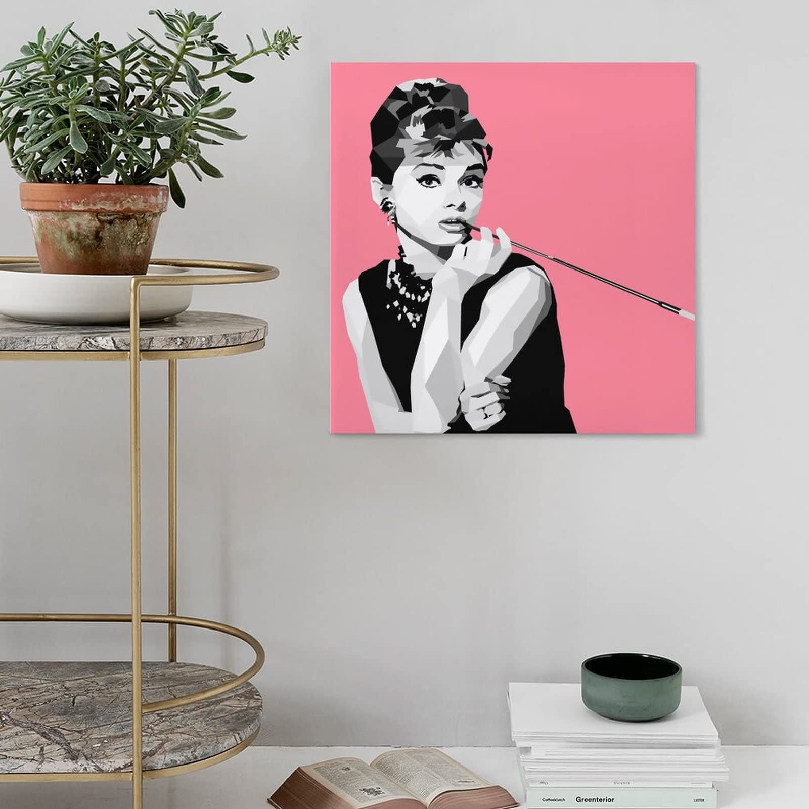 Amazon.co.jp: ポスター アートパネル オードリー・ヘップバーン