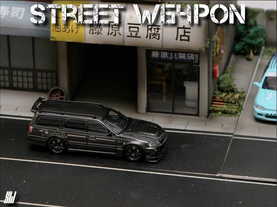 Amazon | 1/64 Street Weapon 日産 ステージア R34 GT-R stagea