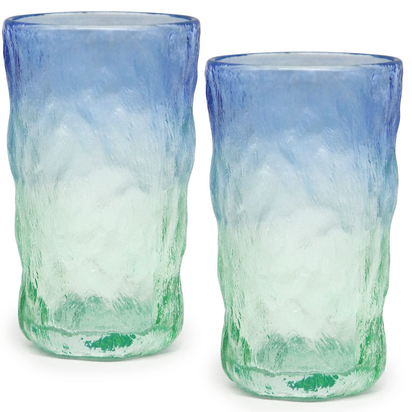 Amazon.com | TOSSOW Drinking Glasses Set of 2,Mixed Drink