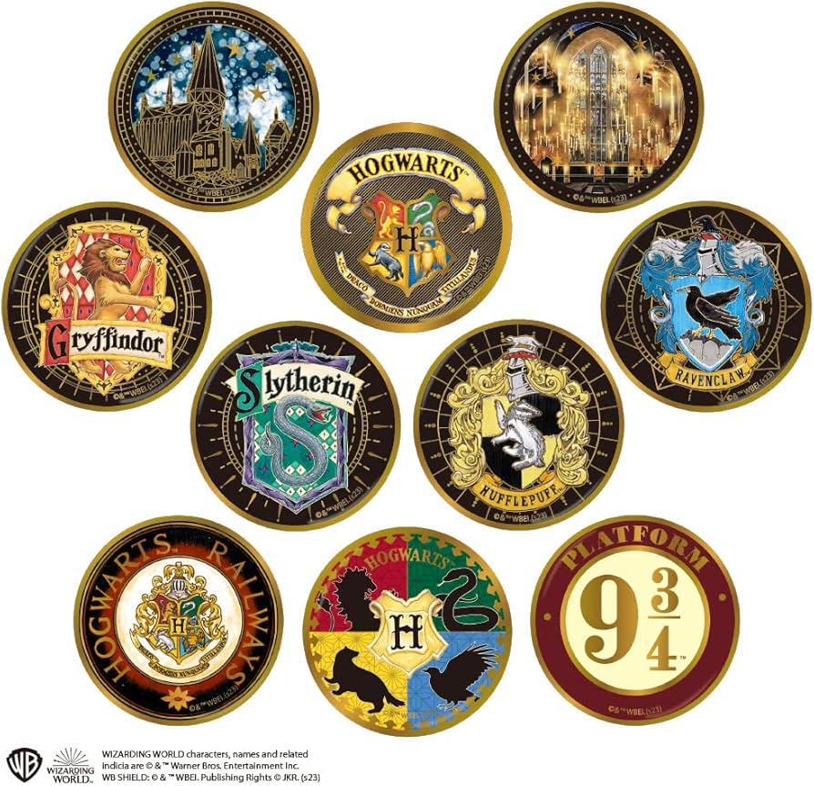 Amazon | テンヨー Harry Potter 金バッジ セット箱 ホグワーツ 【BOX