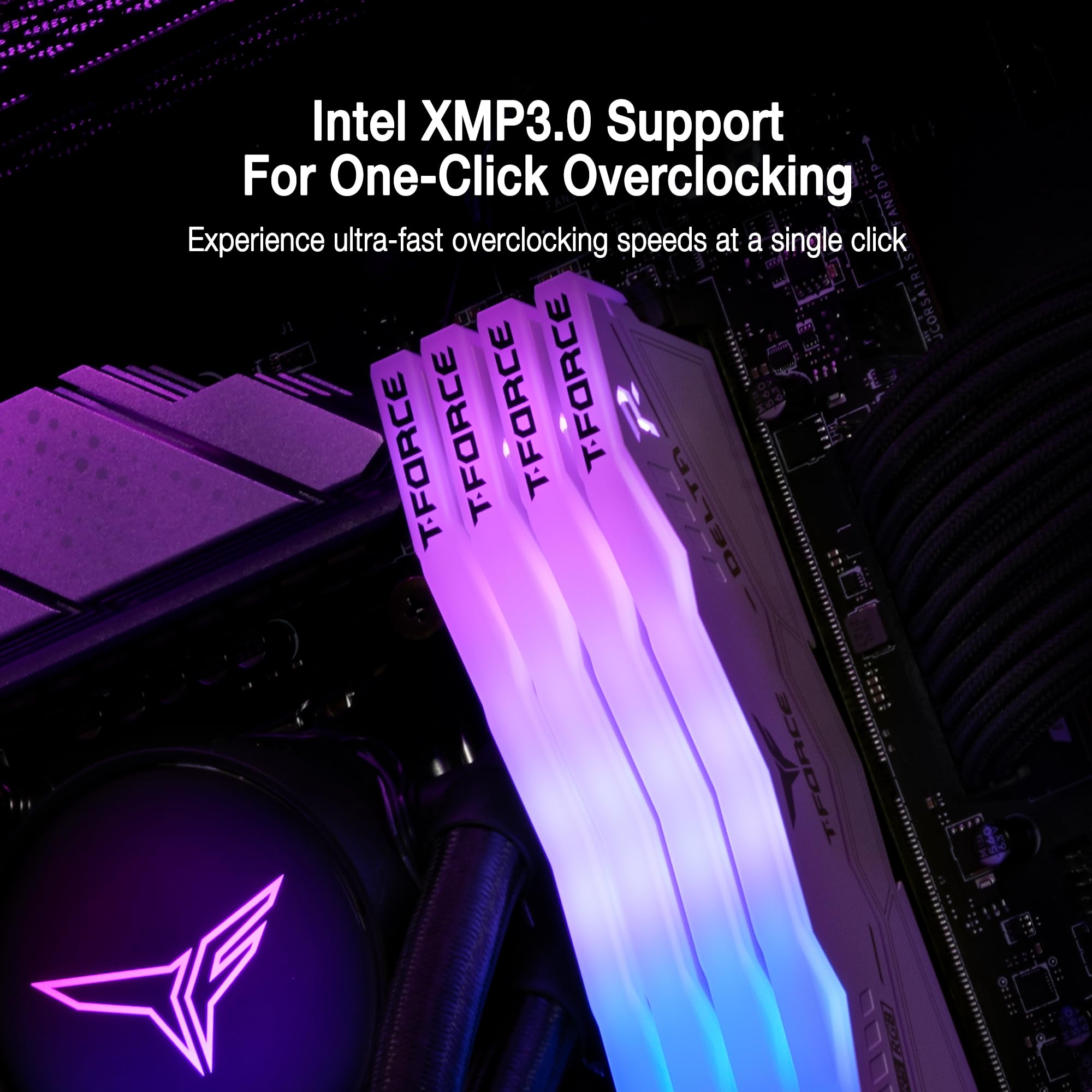 Amazon.co.jp: TEAMGROUP T-Force Delta RGB DDR5 Ram 32GB (2x16GB