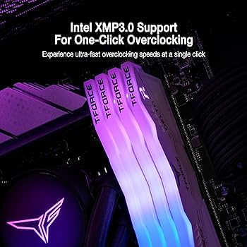 TEAMGROUP T-Force Delta RGB DDR5 Ram 32GB (2x16GB) 6400MHz PC5