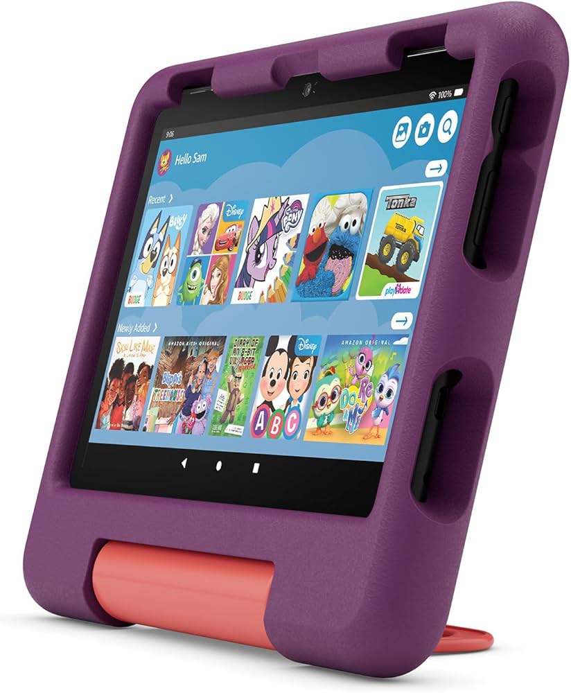 Amazon Kid-Proof Case for Fire HD 8 tablet, Grape