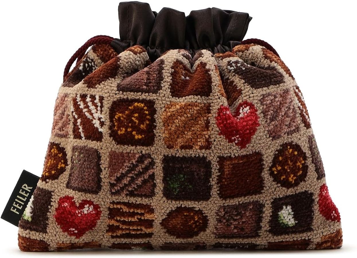 Amazon | 【1I9525127061440】コフレドゥショコラ 巾着 FDC-257061