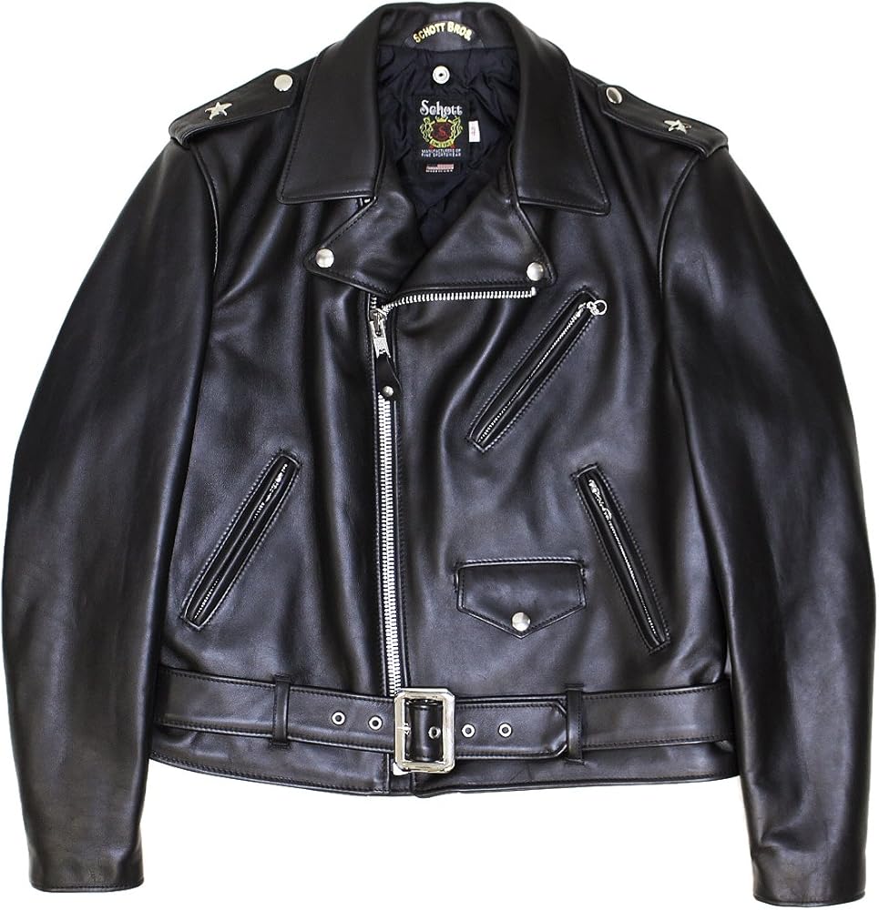 Amazon | [ショット] ダブルライダース ワンスター 613US(ブラック/34