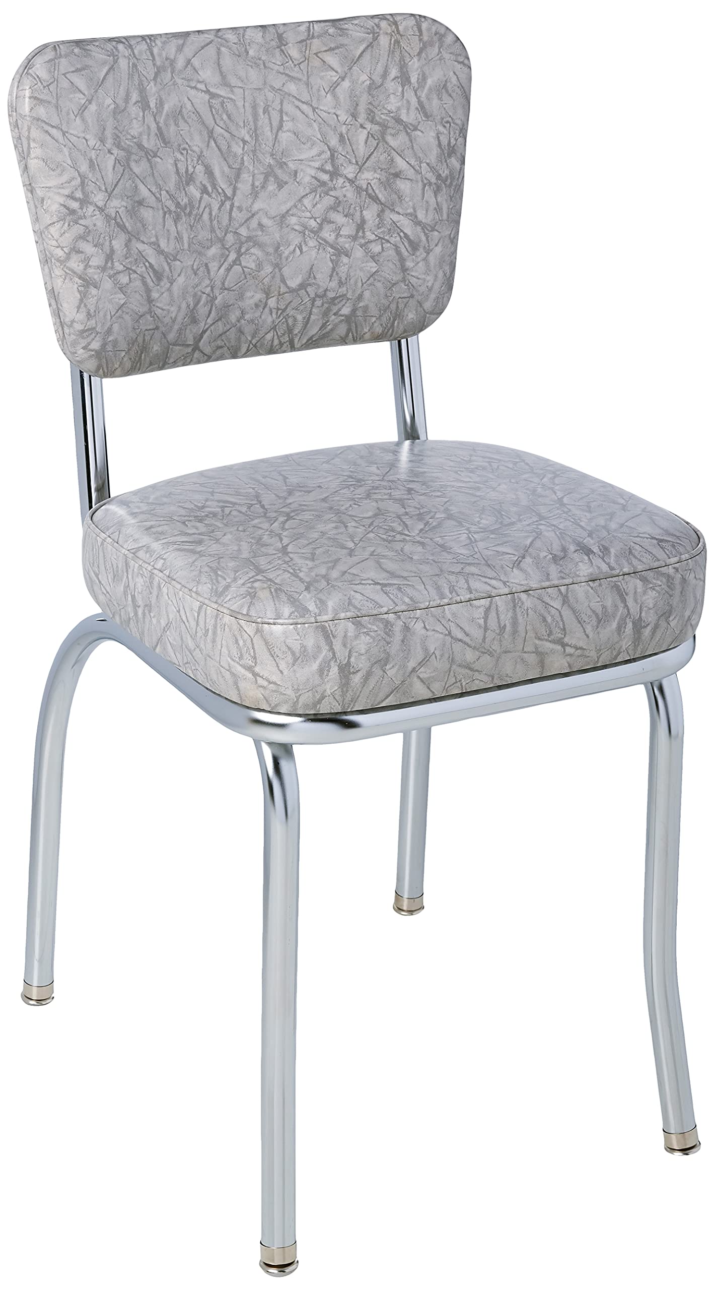 Amazon.com - Richardson Seating Cracked Ice Retro Chrome Kitchen