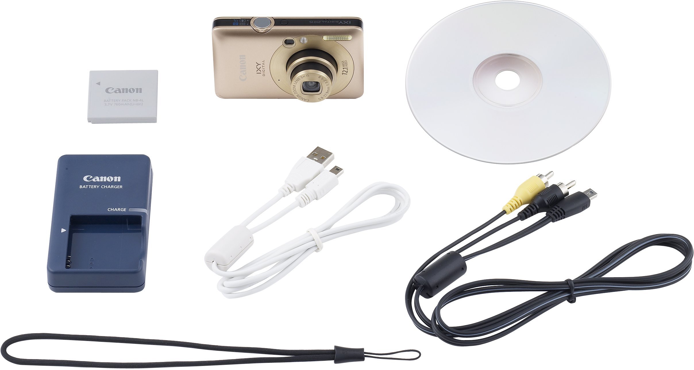 Amazon.co.jp: Canon IXY Digital Camera 210 IS Gold IXYD210IS (GL