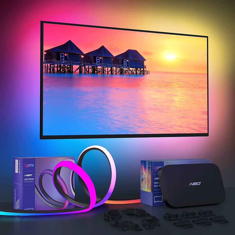 Lytmi NEO HDMI 2.0 Sync Box & TV LED Backlight Kit, Immersion