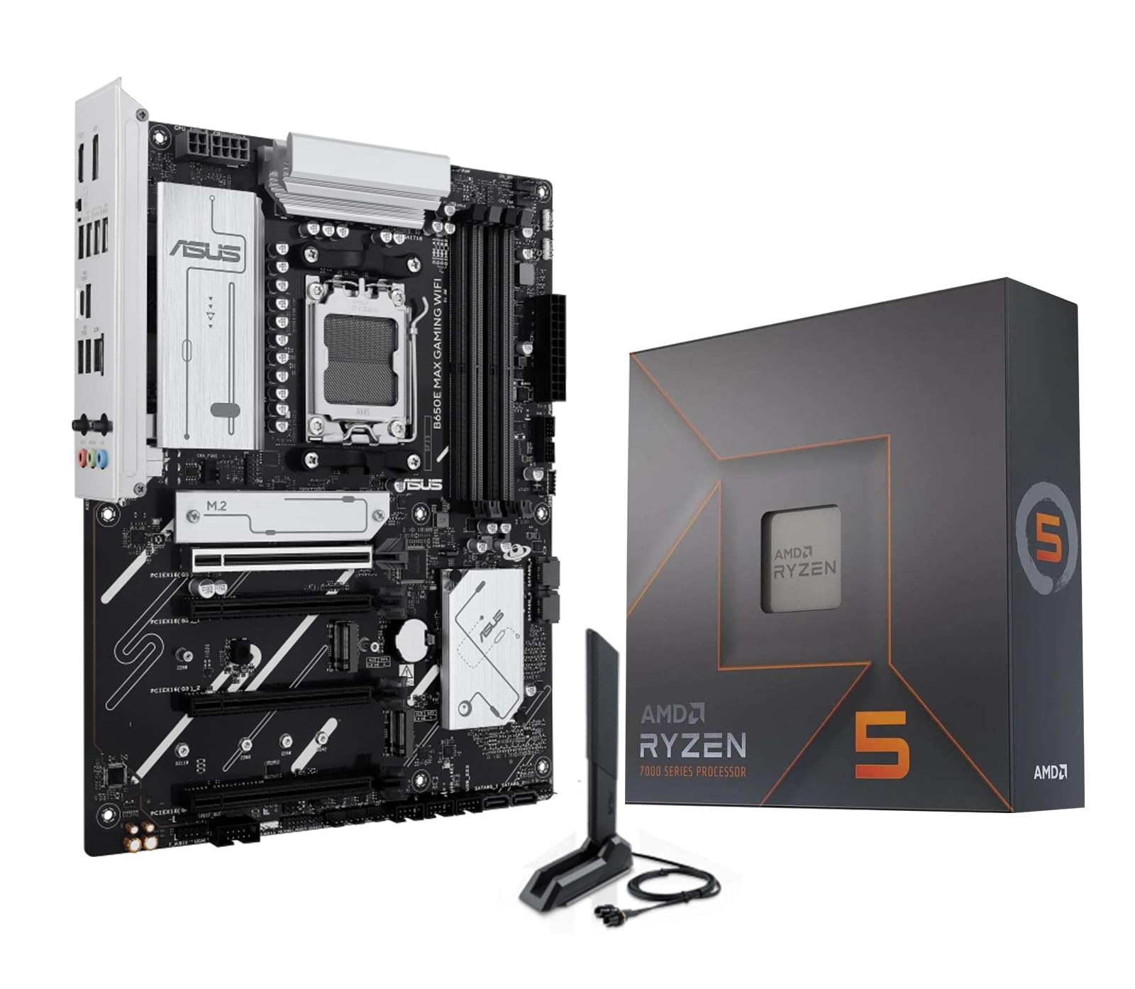 Amazon.com: MICRO CENTER AMD Ryzen 5 7600X CPU Processor Bundle