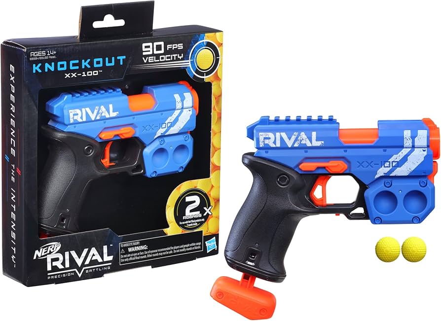Amazon.co.jp: NERF Ner Rival Knockout XX 100 Blue : おもちゃ