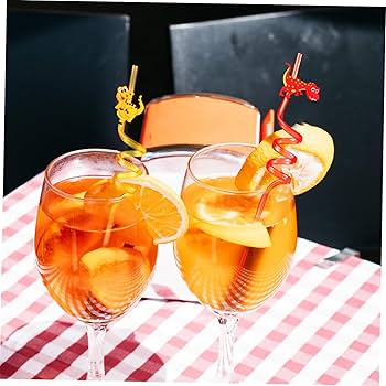 Amazon | STOBOK 恐竜ストロー Pet素材 渦巻きデザイン パーティー用