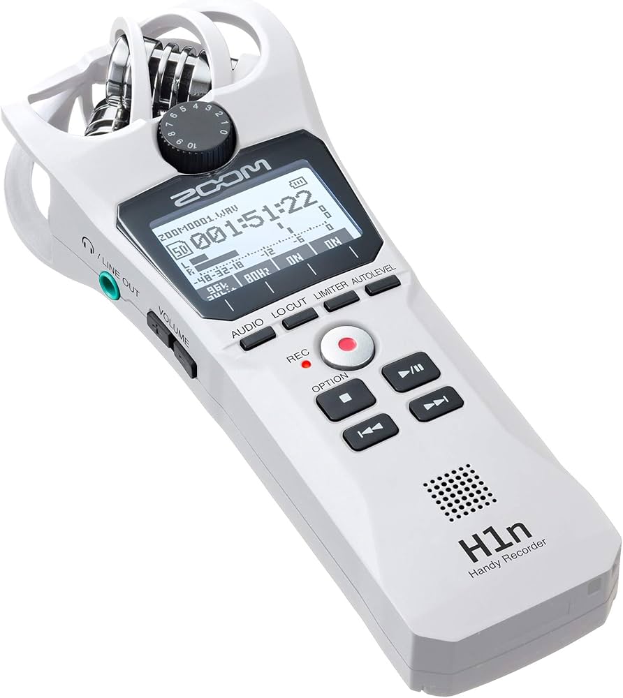Amazon.co.jp: Zoom H1n ハンディレコーダー ホワイトエディション