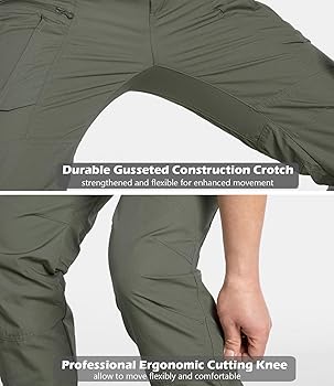 Amazon.com: CARWORNIC Men's Rip-Stop Tactical Pants Lightweight