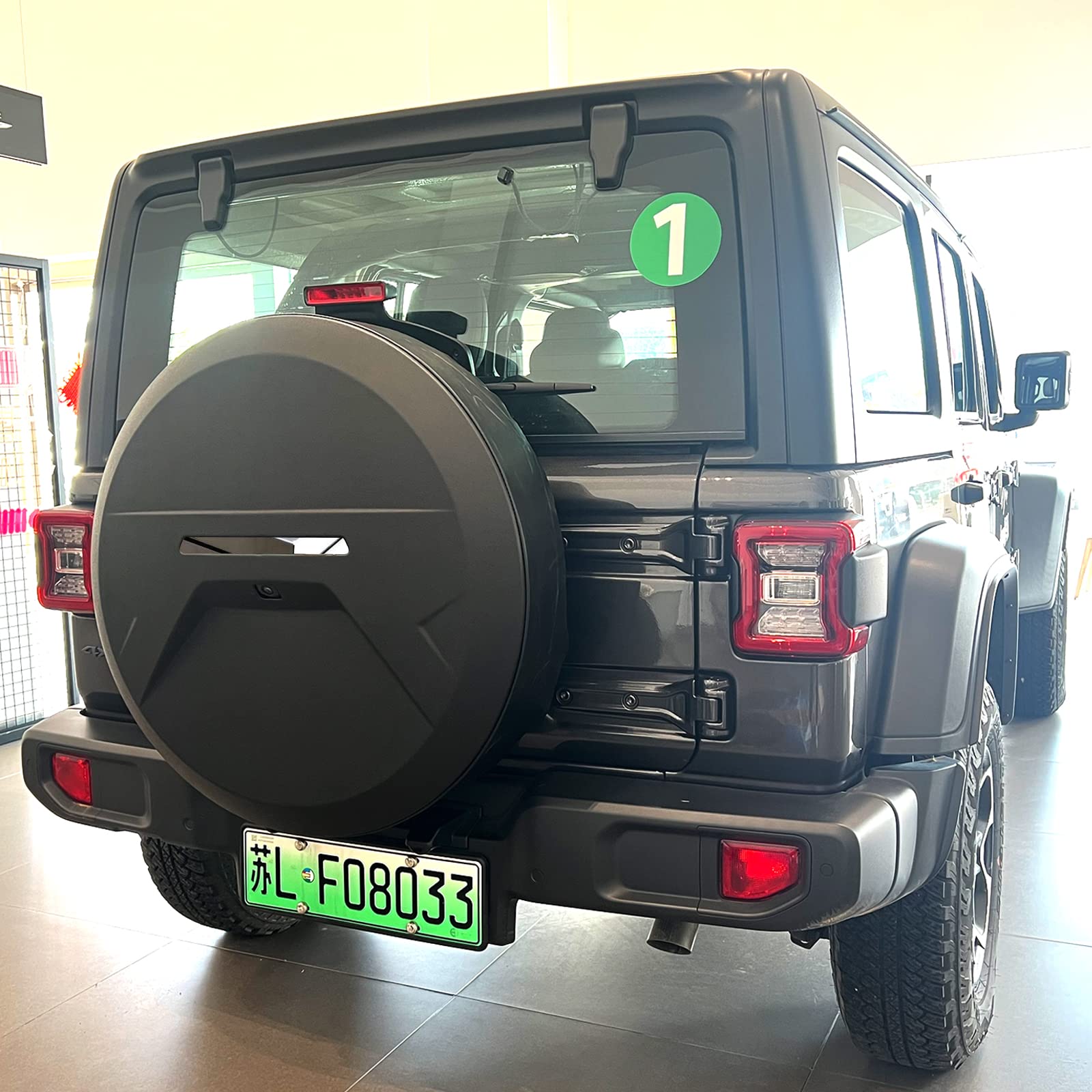 Amazon | Su ying ラングラー JL スペアタイヤカバー 適合リジッド JL