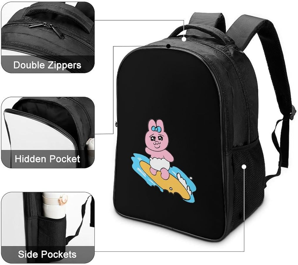 Amazon.co.jp: [ViDeys] おぱんちゅうさぎ(サーフィンをする) リュック