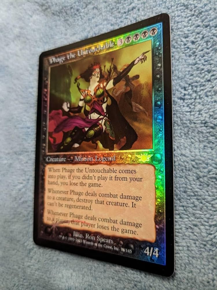 mtg 触れられざる者フェイジ 英語 1枚 Foil レギオン Foil】《触れられ